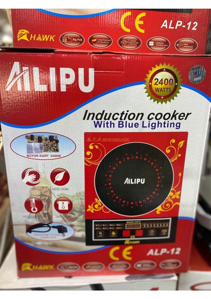 Alp-12 Lazer Elektrikli Ocak 2400 Watts