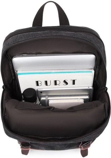 Algstore (Cactive) Büyük Boy Erkek Sırt Çantası Kanvas Kumaş 1259