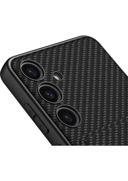 Galaxy S24 Plus Suni Deri Arka Yüzey Sürgülü Kamera Korumalı Kartlıklı Kıpta Silikon Kılıf fiyatları
