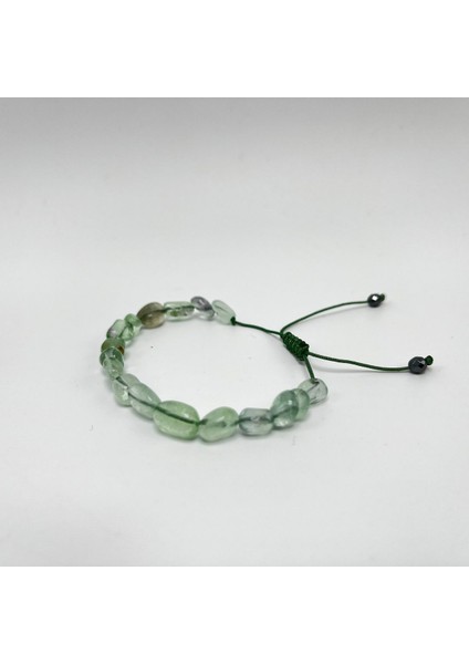 Florit Natural Kesim Makrome Doğal Taş Bileklik fiyatları