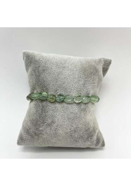 Florit Natural Kesim Makrome Doğal Taş Bileklik modelleri