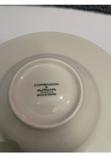 Corendon Serisi 25 cm Krem Çukur Makarna Tabağı