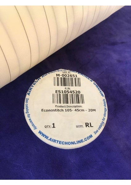 Airtech Econostitch 105 Soyma Kumaşı 45CMX20METRE - Vakum Infüzyon Soyma Kumaşı