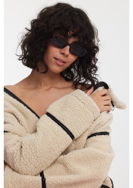 Kahve Siyah Kadın Güneş Gözlüğü