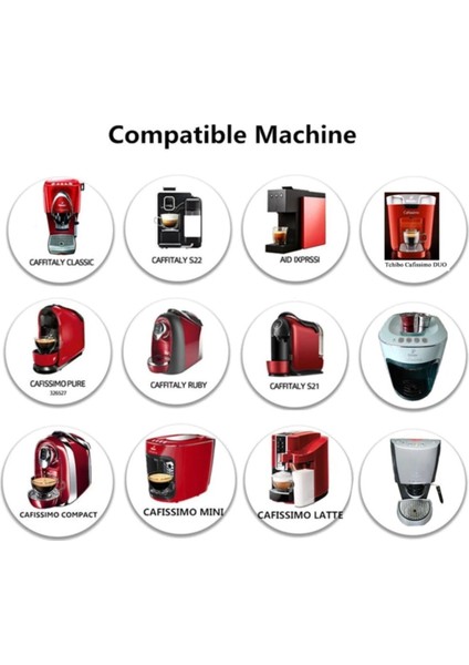 Cafissimo Paslanmaz Çelik Tekrar Doldurulabilir Kahve Kapsülü