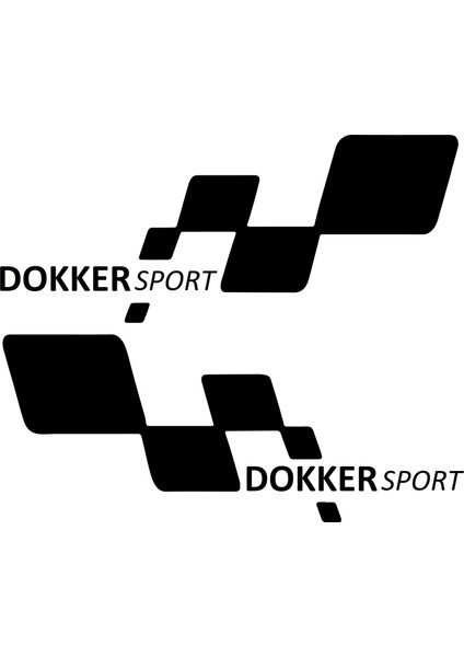 Dokker Sport Etiket Yapıştırma 30CMX11CM MMD194