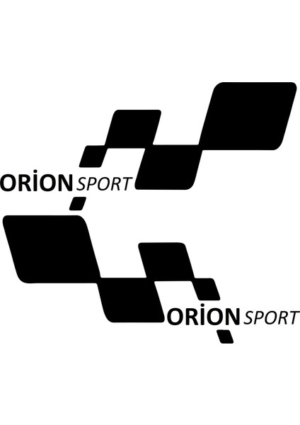 Orion Sport Etiket Yapıştırma 30CMX11CM MMD267