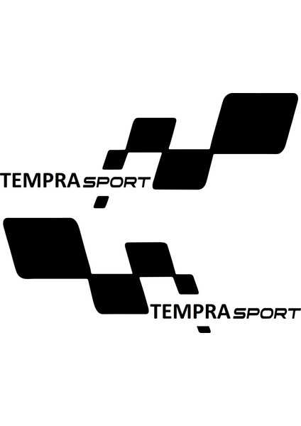 Tempra Sportyan Kapı Etiket Yapıştırma 30CMX11CM MMD319