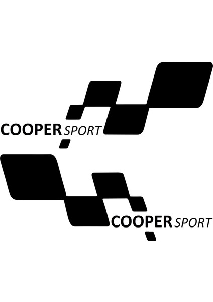 Cooper Sport Etiket Yapıştırma 30CMX11CM MMD185