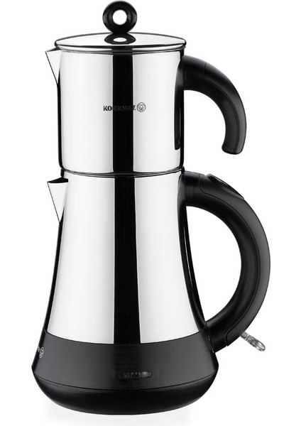 Hasbahçe Elektrikli Çaydanlık Parlak-Siyah fiyatları