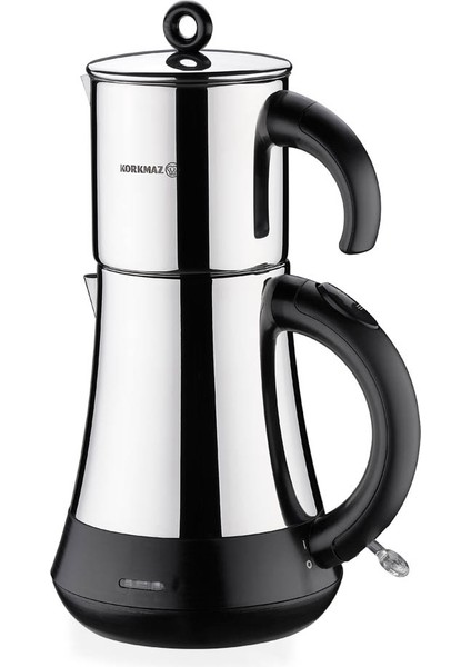 Hasbahçe Elektrikli Çaydanlık Parlak-Siyah modelleri