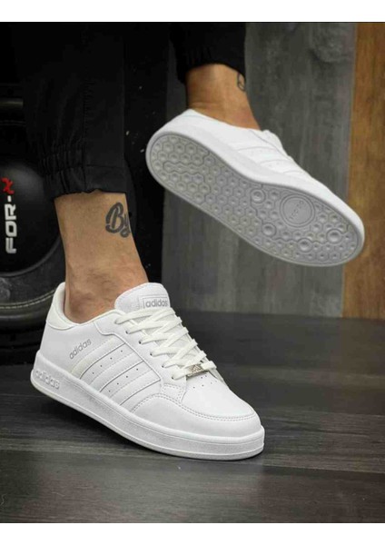 Unisex Beyaz Spor Ayakkabı Sneakers