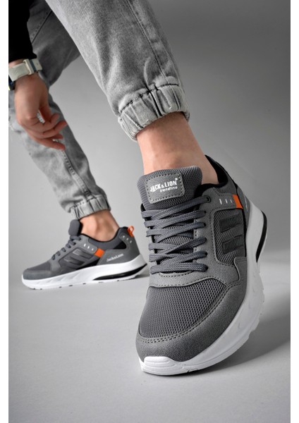 Pedro Triko Detaylı Rahat Füme Erkek Sneaker modelleri