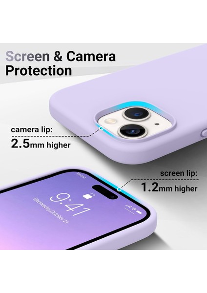 iPhone 15 Uyumlu Lansman Lila Kılıf modelleri