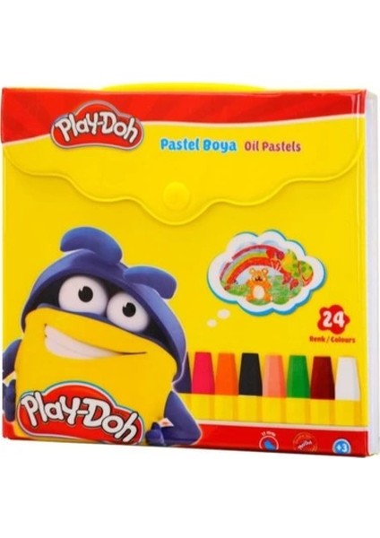 Pastel Boya Çantalı 24 Renk