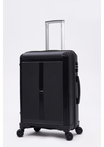 Premium Polipropilen Orta Boy Kırılmaz Valiz Siyah V303 fiyatları