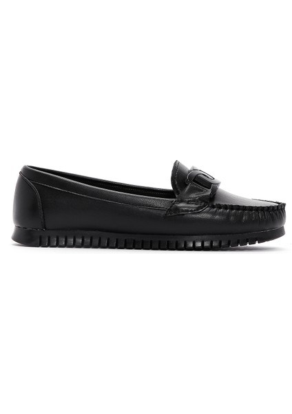 Kadın Siyah Loafer