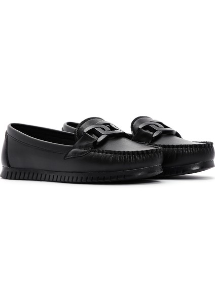 Kadın Siyah Loafer
