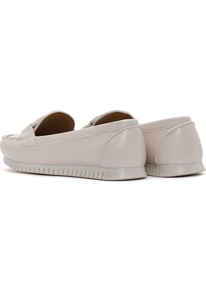 Kadın Bej Loafer