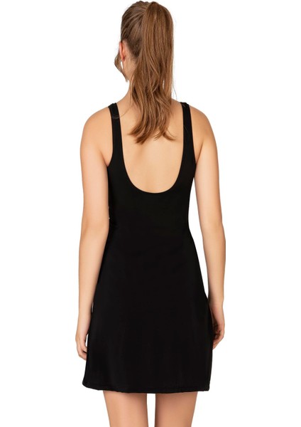 Kadın Kruvaze Detaylı Desenli Elbise Etekli Mayo modelleri