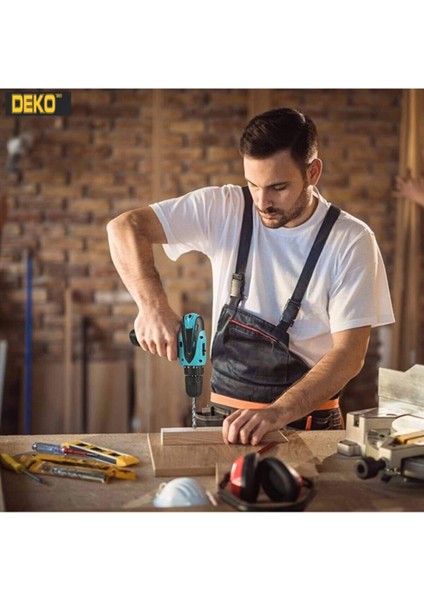 Tekno Trust 24 V 4 Ah Metal Dişli Şanzıman Çift Akülü Şarjlı Vidalama Matkap Full Setli 24 Parça Set