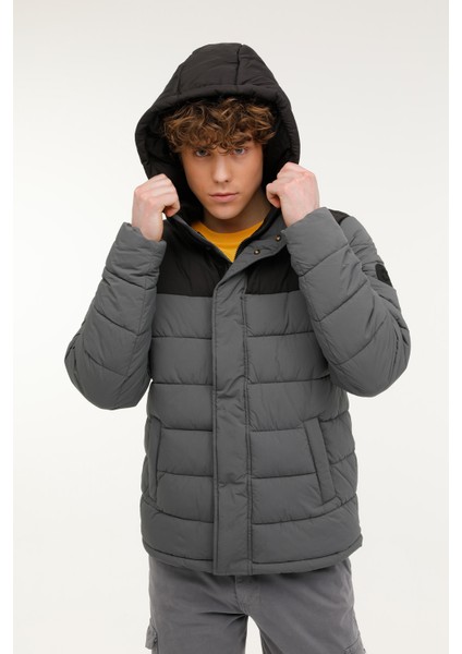 Klaun 2CMH2527-001 3pr Antrasit Erkek Kısa Kaban indirimleri