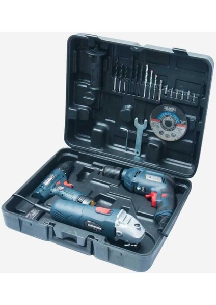 Tekno Trust Tools 3parça Makina Seti