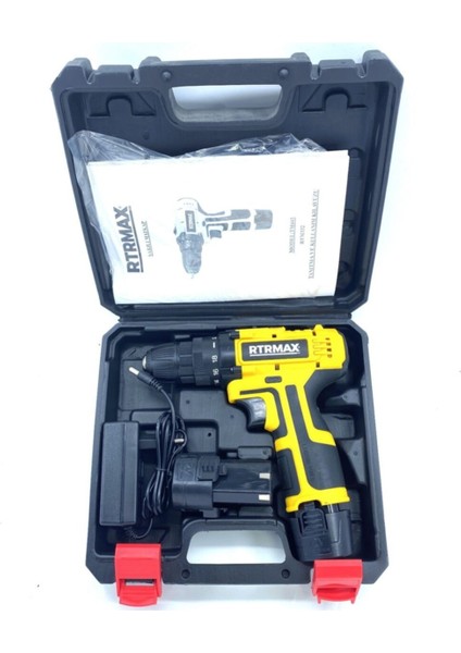 Tekno Trust Akülü Matkap 12V RTM332