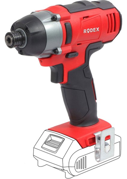 Tekno Trust RPX2390 Darbeli Matkap Bataryasız 20 V Vidalama