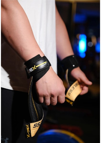 Dex Supports Lasting Energy T-Grips Lifting Straps Ağırlık Kemeri T-Grips Pro+Sackpack Büzgülü Spor Çanta 2'li Paket