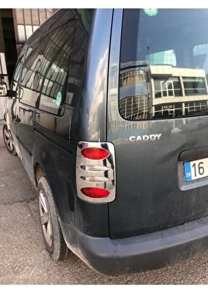 VW Caddy Krom Stop Çerçeve 2 Prç. P.Çelik 2004-2015 Arası