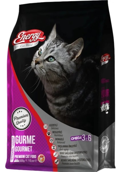 Gurme Yetişkin Kedi Kuru Maması 500 Gram