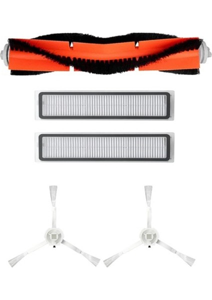 Tekno Trust Dreame D9 Robot Süpürge Hepa Filtre Ana Fırça Yan Fırça Seti
