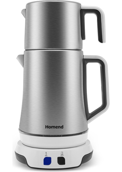 Royaltea Elegant 1775H Konuşan Çay Makinesi Inox Beyaz indirimleri