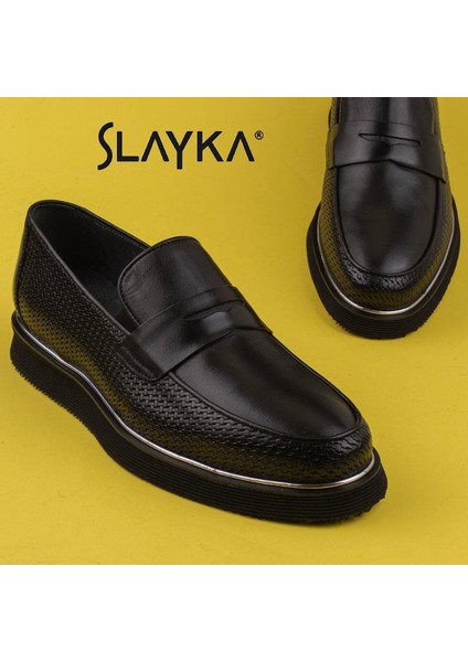 Siyah Spectacular Erkek Eva Taban Klasik Ayakkabı