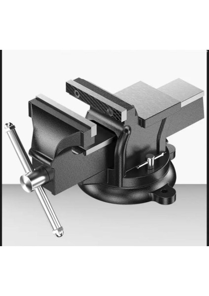 Tekno Trust Alman Modeli Pro Çelik Kol 80 mm " 360" Dönerli Taban Dövme Çelik Sabit Tezgah Masa Mengenesi...