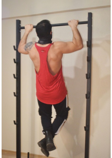 Tekno Trust Barfix Squat Smith Machine Bench Press Halter Rack Standı Ağırlık ASKISI(203 cm Uzunluk )