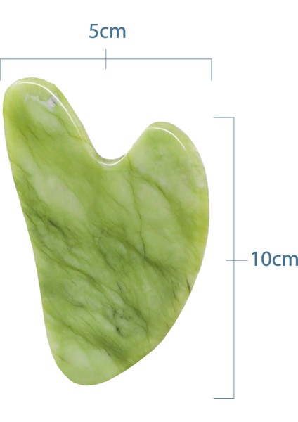 Yeşim Kalp Guasha Yüz Masaj Aleti Face Roller Premium Face Gua Sha modelleri