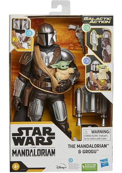 F5194 Star Wars The Mandalorian ve Grogu Aksiyon Figürü +4 Yaş