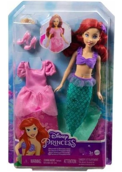 Nessi World HMG49 Disney Prensesleri Deniz Kızına Dönüşebilen Ariel