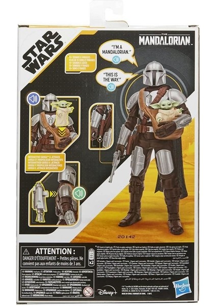 F5194 Star Wars The Mandalorian ve Grogu Aksiyon Figürü +4 Yaş fırsatları