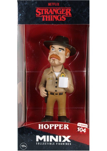 MNX09000 Minix Koleksiyon Figürü Hooper - Stranger Things - 13876