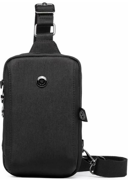 Smartbags Nano Metalik Kumaş Kadın Bodybag 2022-3105 M Metalik Siyah