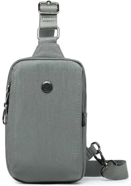 Smartbags Nano Metalik Kumaş Kadın Bodybag 2022-3105 M Metalik Koyu Yeşil