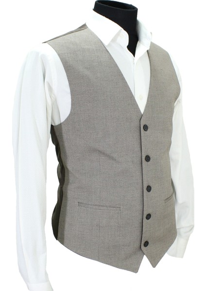 Erkek Yelek V Yaka Kahve 50614 Xl fiyatları