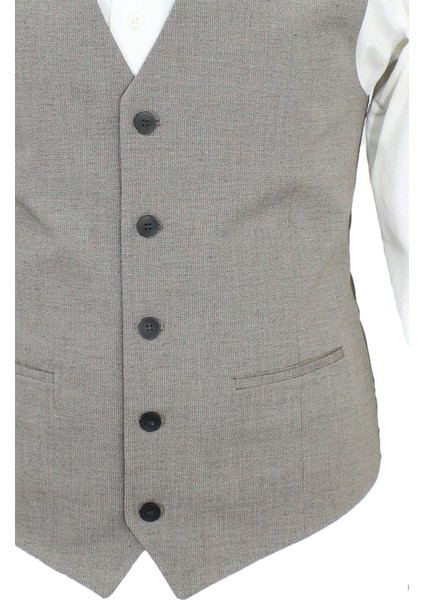 Erkek Yelek V Yaka Kahve 50614 Xl fırsatları