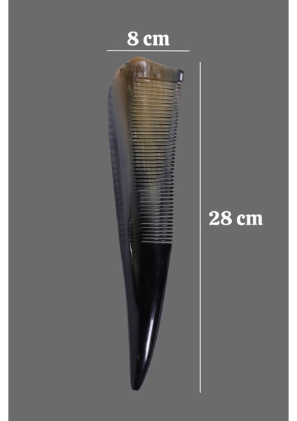 Doğal Boynuz Kemik Tarak Güçlü Dişli Saç Tarağı Hakiki El Yapımı Hediyelik indirimleri
