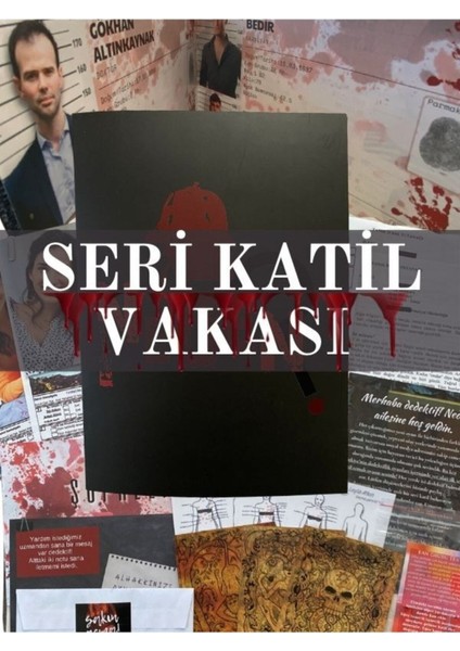 Offıcıal Seri Katil Kim? - Dedektiflik Oyunu - Gizem Bulmaca Kutu Oyunu - Dedektif Oyunu