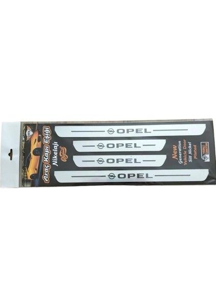 Opel Agila Kapı Eşik Yazısı
