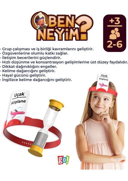 Ben Neyim? Türkçe/ingilizce Aile Çocuk Eğlenceli Kutu Oyunu Who I'am Eğitici Oyuncak fiyatları